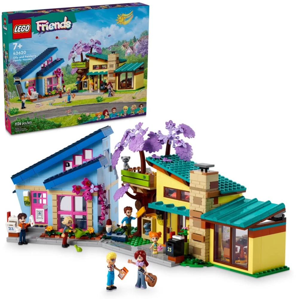 **BRAND NEW!!** LEGO Friends Olly and Paisley's Family Houses set 42620